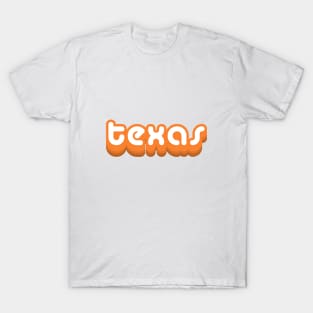 utexs retro bubble lettering T-Shirt